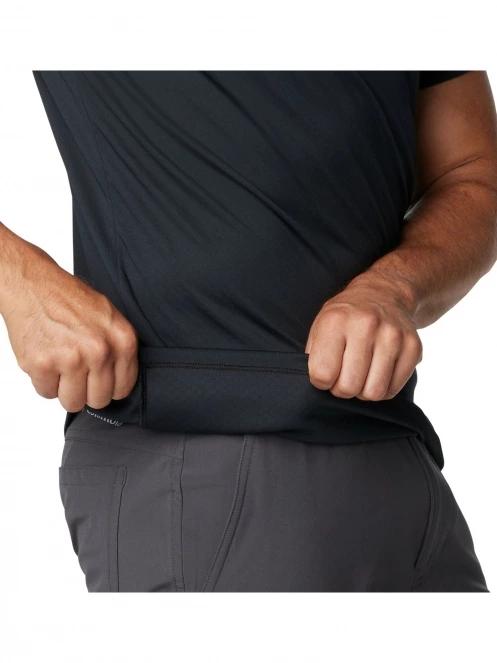Columbia Zero Rules Short Sleeve Graphic Shirt férfi rövid ujjú sport póló szürke színben 6