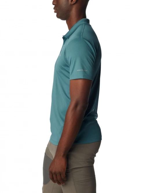 Columbia Zero Rules Polo Shirt férfi galléros póló zöld színben 3