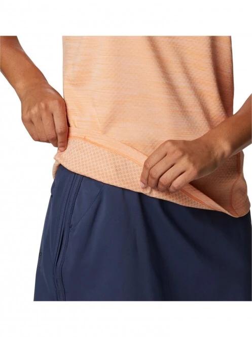 Columbia Zero Rules Short Sleeve Shirt női rövid ujjú sport póló rózsaszín színben 5