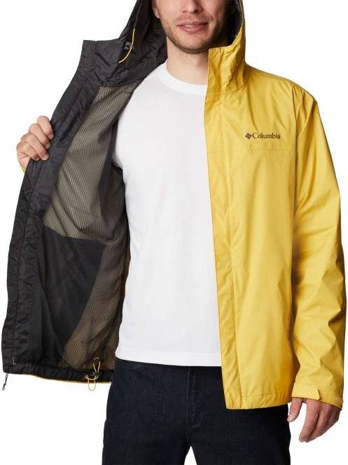 Columbia Watertight II Jacket férfi esőkabát sárga színben 5