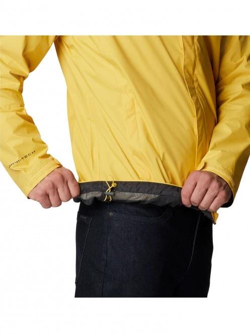 Columbia Watertight II Jacket férfi esőkabát sárga színben 6