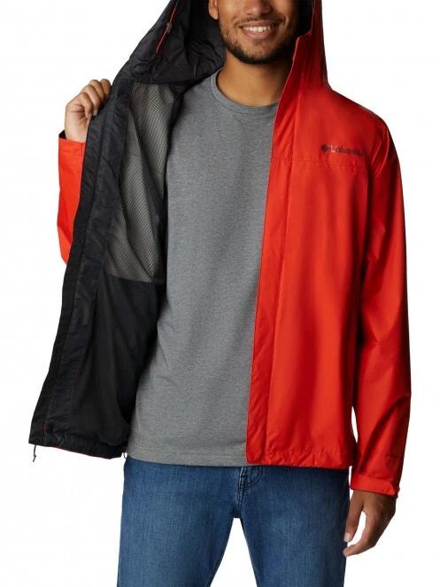 Columbia Watertight II Jacket férfi esőkabát narancssárga színben 5