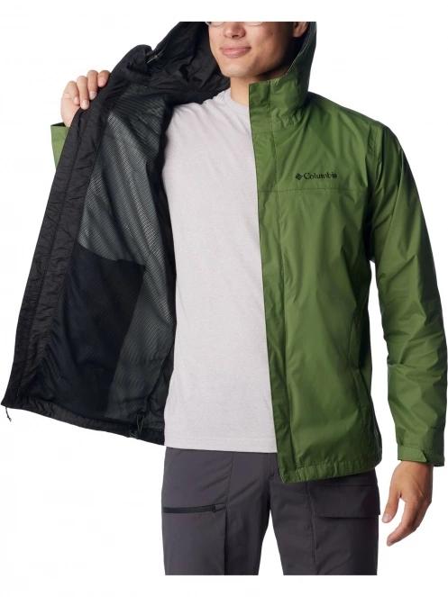 Columbia Watertight II Jacket férfi esőkabát zöld színben 6