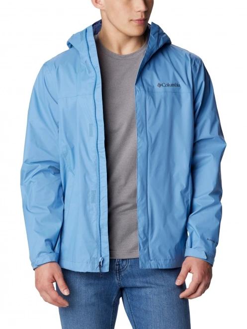 Columbia Watertight II Jacket férfi esőkabát világoskék színben 5