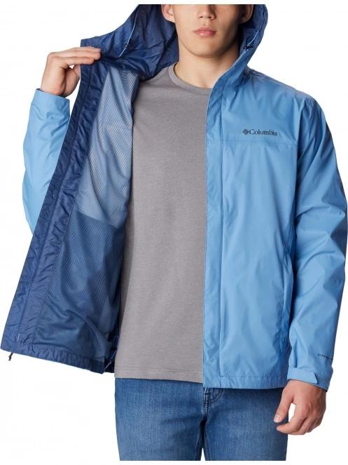 Columbia Watertight II Jacket férfi esőkabát világoskék színben 6