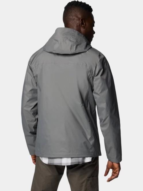 Columbia Watertight II Jacket férfi esőkabát szürke színben 4