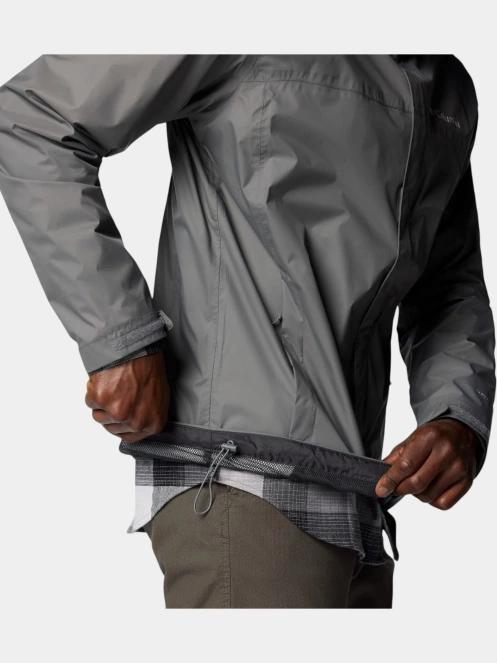 Columbia Watertight II Jacket férfi esőkabát szürke színben 6