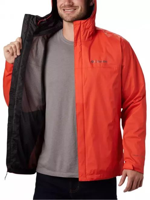 Columbia Watertight II Jacket férfi esőkabát piros színben 5