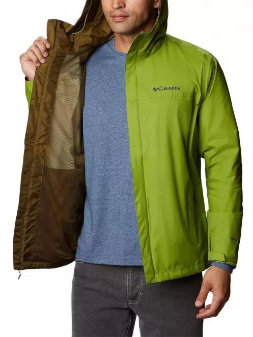 Columbia Watertight II Jacket férfi esőkabát zöld színben 5