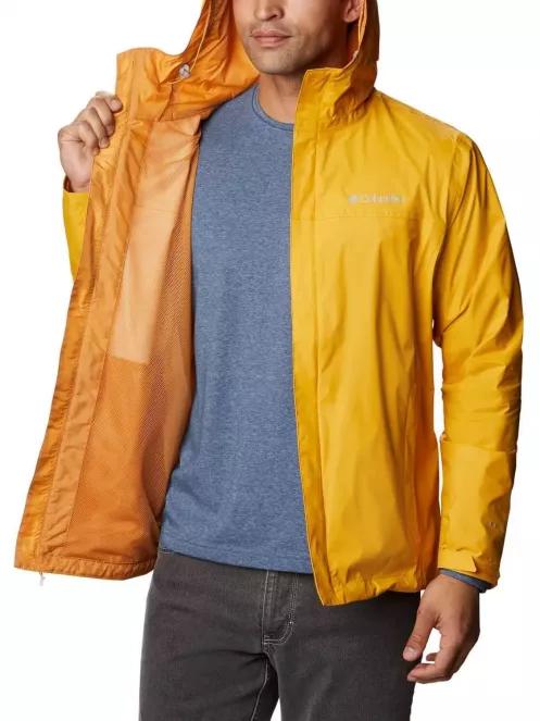 Columbia Watertight II Jacket férfi esőkabát sárga színben 5
