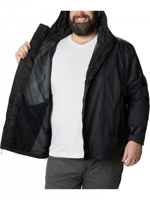 Columbia Watertight II Jacket férfi esőkabát fekete színben 5