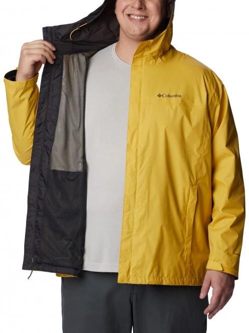 Columbia Watertight II Jacket férfi esőkabát sárga színben 5