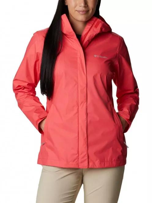 Columbia Arcadia II Jacket női esőkabát piros színben 2