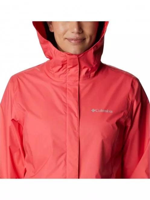 Columbia Arcadia II Jacket női esőkabát piros színben 6