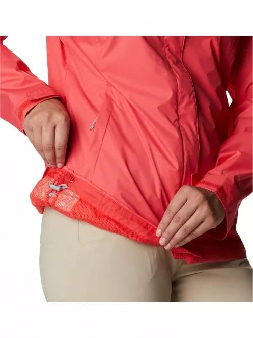 Columbia Arcadia II Jacket női esőkabát piros színben 7