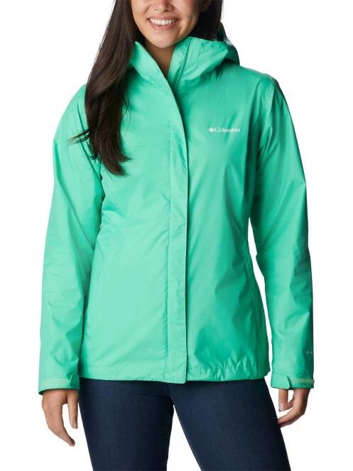 Columbia Arcadia II Jacket női esőkabát zöld színben 2