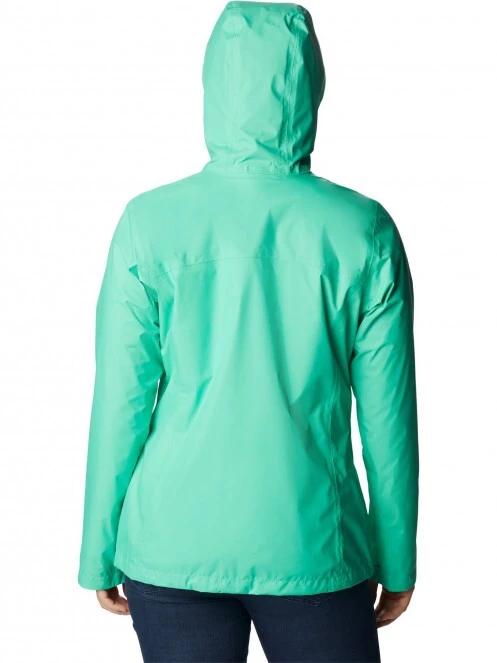 Columbia Arcadia II Jacket női esőkabát zöld színben 4