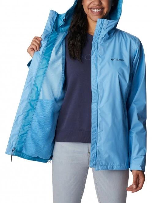 Columbia Arcadia II Jacket női esőkabát kék színben 5