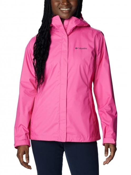 Columbia Arcadia II Jacket női esőkabát magenta színben 2