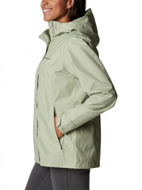 Columbia Arcadia II Jacket női esőkabát zöld színben 3