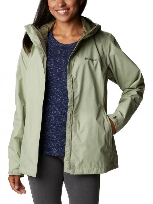 Columbia Arcadia II Jacket női esőkabát zöld színben 5
