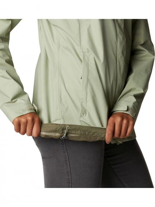 Columbia Arcadia II Jacket női esőkabát zöld színben 8