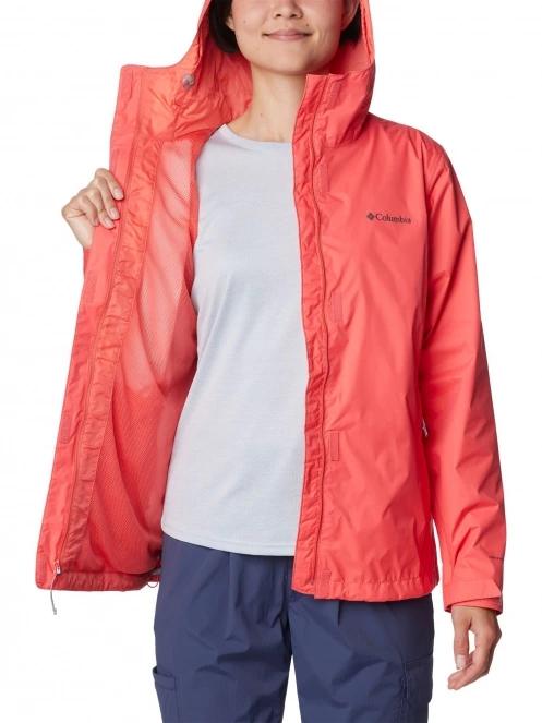 Columbia Arcadia II Jacket női esőkabát piros színben 6
