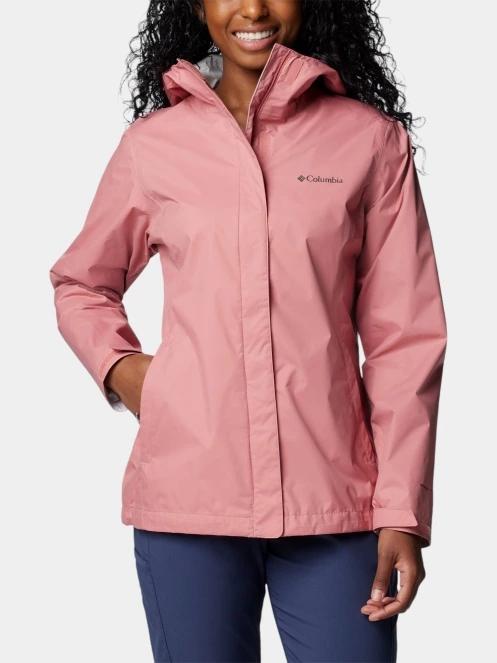 Columbia Arcadia II Jacket női esőkabát rózsaszín színben 2