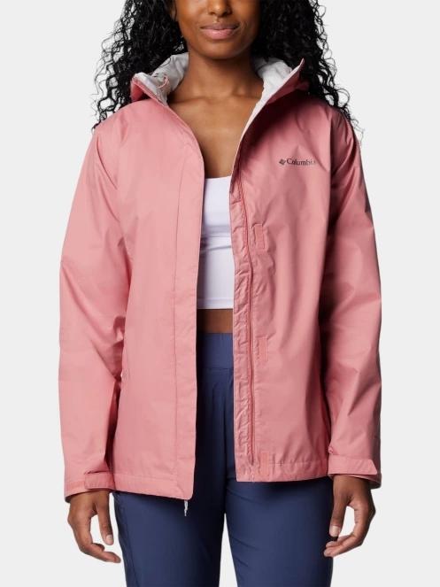 Columbia Arcadia II Jacket női esőkabát rózsaszín színben 5