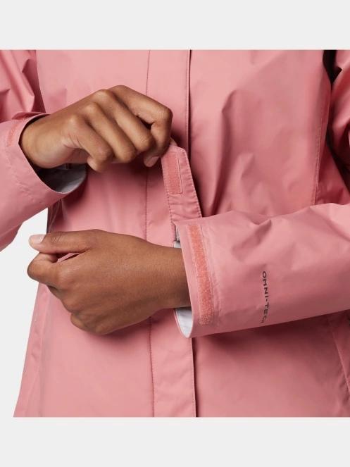 Columbia Arcadia II Jacket női esőkabát rózsaszín színben 8