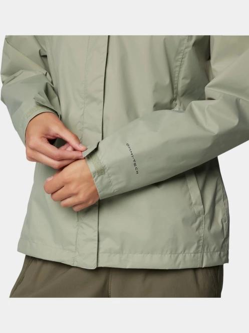 Columbia Arcadia II Jacket női esőkabát zöld színben 10