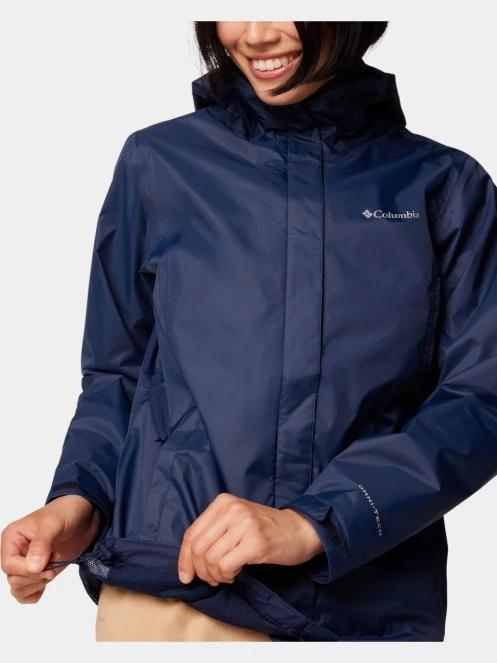 Columbia Arcadia II Jacket női esőkabát sötétkék színben 8