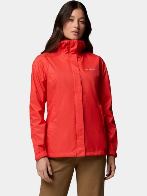 Columbia Arcadia II Jacket női esőkabát piros színben 2