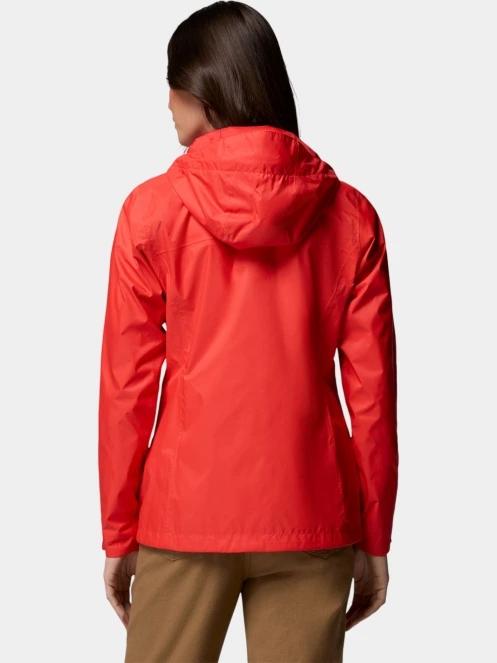 Columbia Arcadia II Jacket női esőkabát piros színben 4