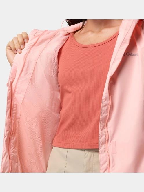 Columbia Arcadia II Jacket női esőkabát rózsaszín színben 11