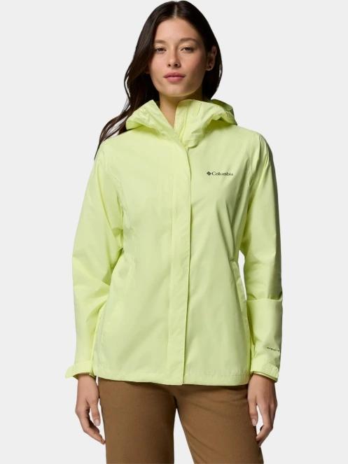 Columbia Arcadia II Jacket női esőkabát sárga színben 2