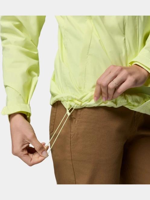 Columbia Arcadia II Jacket női esőkabát sárga színben 8