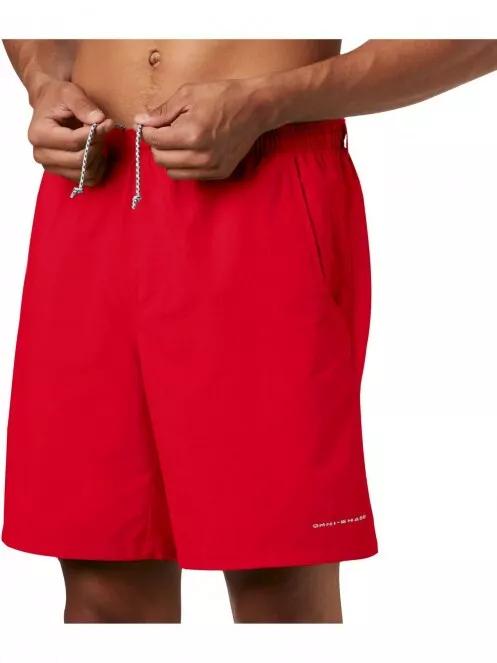 Columbia Backcast III Water Short férfi fürdőnadrág piros színben 4
