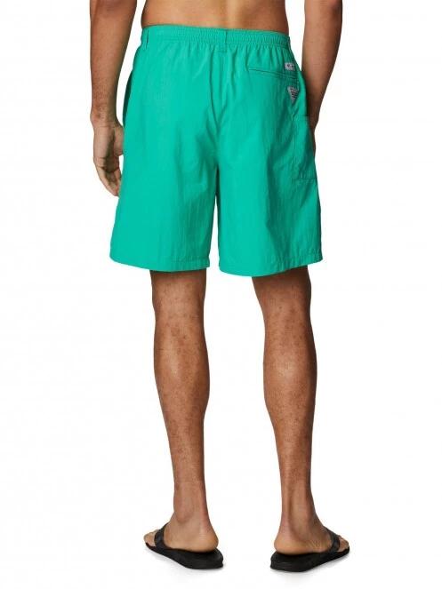 Columbia Backcast III Water Short férfi fürdőnadrág zöld színben 4