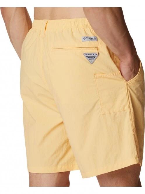 Columbia Backcast III Water Short férfi fürdőnadrág sárga színben 6