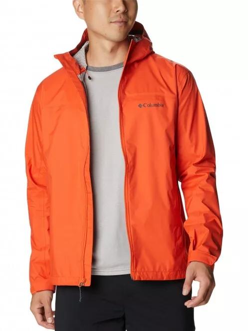 Columbia EvaPOURation Jacket férfi esőkabát narancssárga színben 2