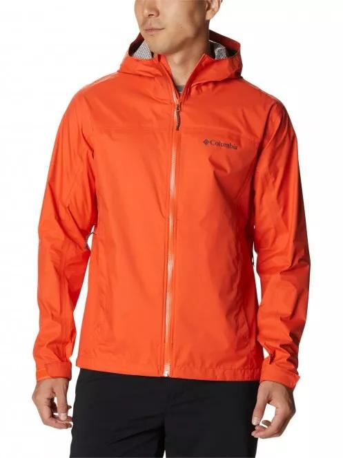 Columbia EvaPOURation Jacket férfi esőkabát narancssárga színben 3