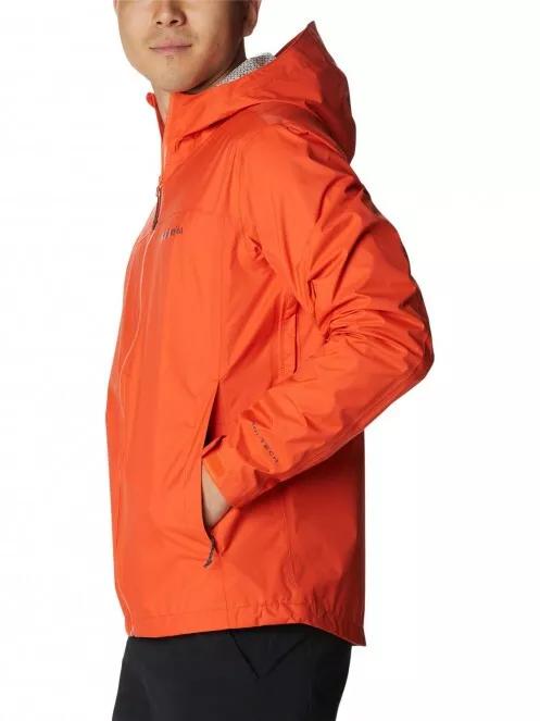 Columbia EvaPOURation Jacket férfi esőkabát narancssárga színben 4