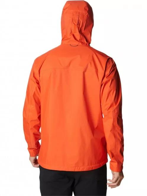 Columbia EvaPOURation Jacket férfi esőkabát narancssárga színben 5