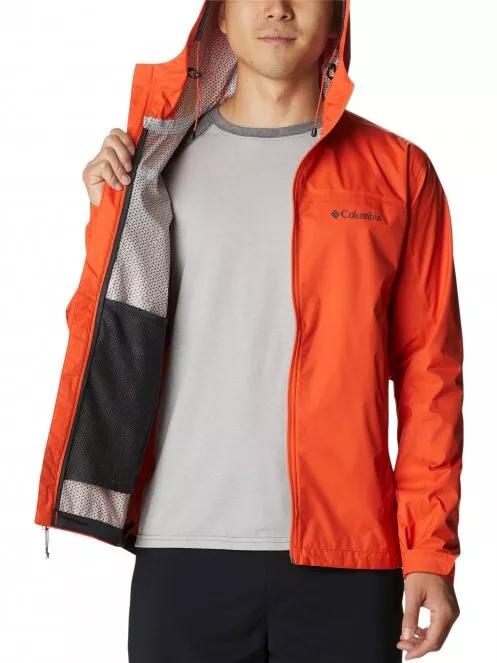 Columbia EvaPOURation Jacket férfi esőkabát narancssárga színben 6
