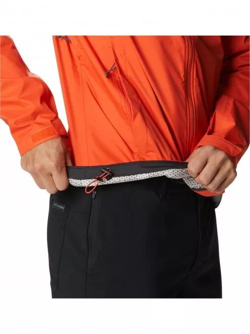 Columbia EvaPOURation Jacket férfi esőkabát narancssárga színben 8
