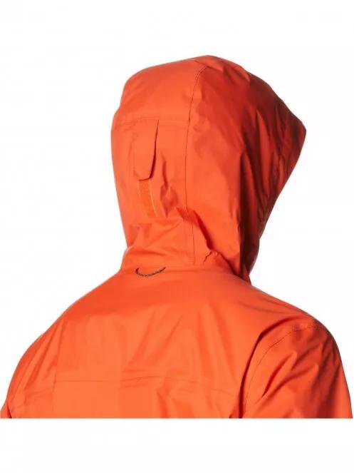 Columbia EvaPOURation Jacket férfi esőkabát narancssárga színben 10