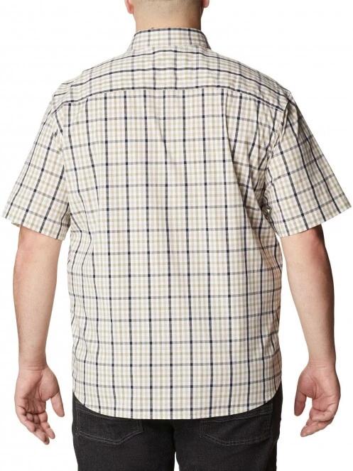Columbia Rapi Rivers II Short Sleeve Shirt férfi rövid ujjú ing homok színben 4
