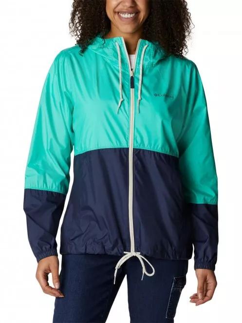 Columbia Flash Forward Windbreaker női széldzseki zöld színben 2