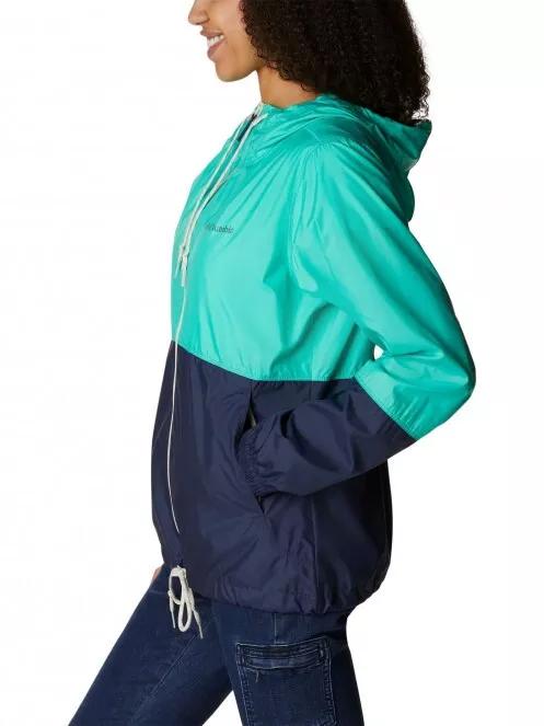 Columbia Flash Forward Windbreaker női széldzseki zöld színben 4